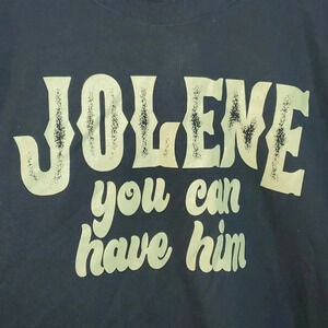 Dolly Parton "Jolene You Can Have Him" Song Lyrics Country Music Black Teeshirt